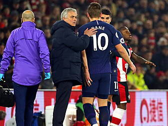 Tottenham striker Harry Kane o...
